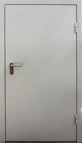Дверь техническая однопольная с панелью ХДФ гладкой 6мм 2200х1100 в Воронеже